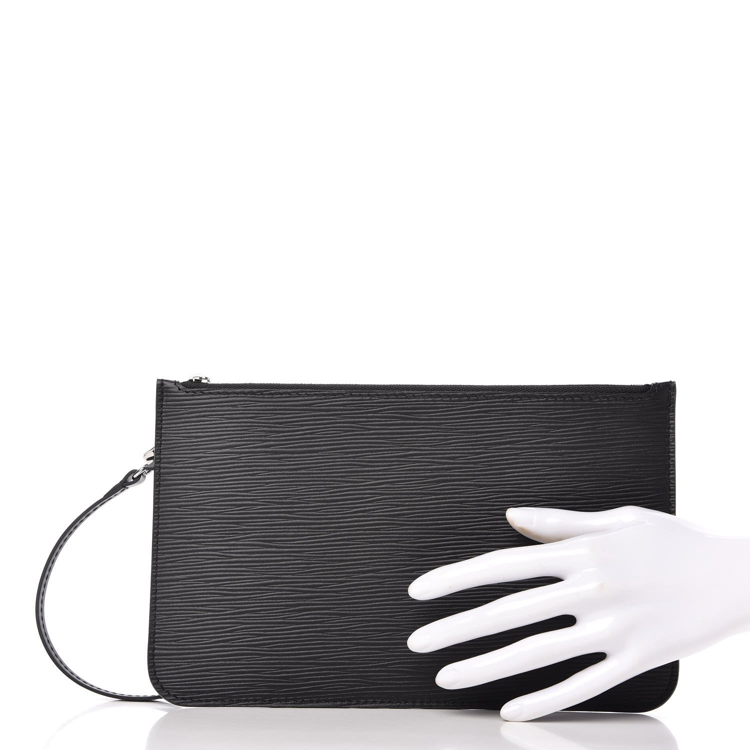 Louis Vuitton Epi Neverfull Pochette MM GM Black 2 of 11