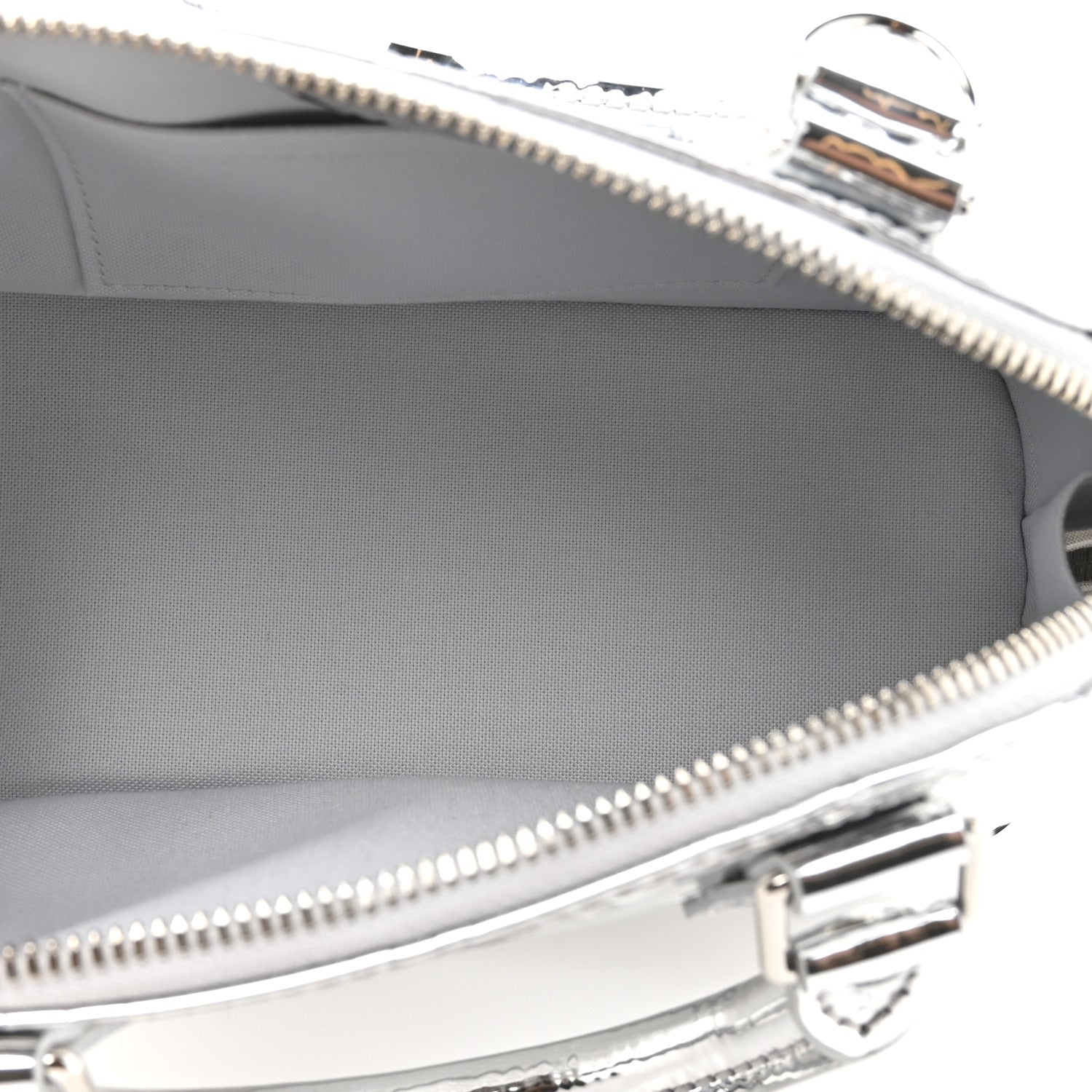 Louis Vuitton Monogram Miroir Alma BB Silver 5 of 9
