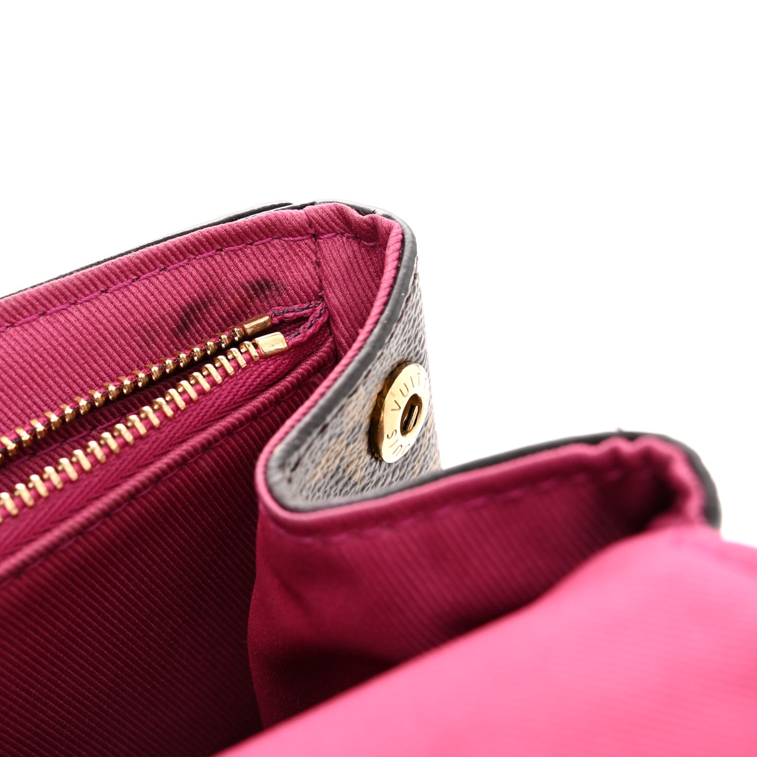 Louis Vuitton Monogram Cluny BB Bordeaux Fuchsia 10 of 11