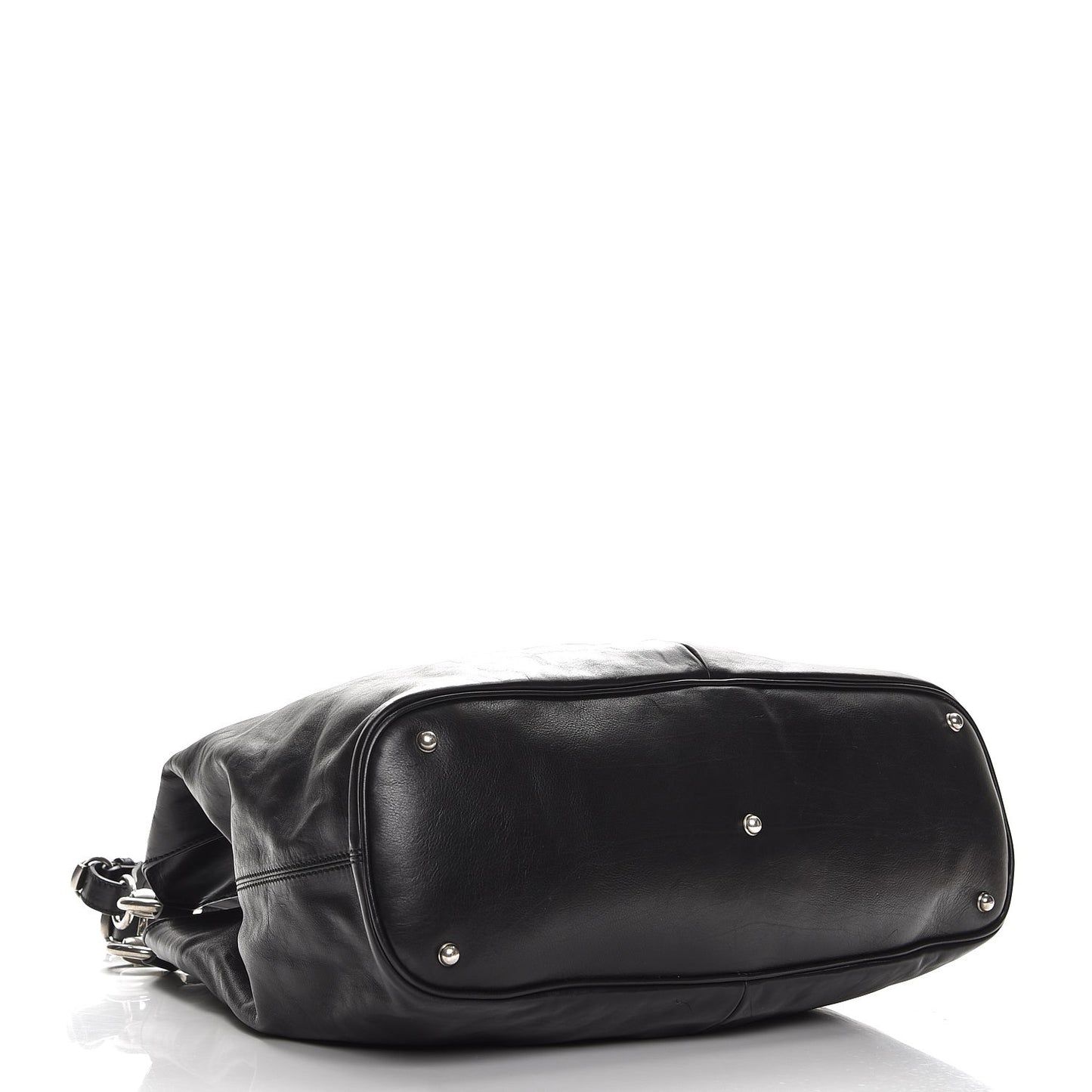 Soft Calfskin Icon Hobo Black