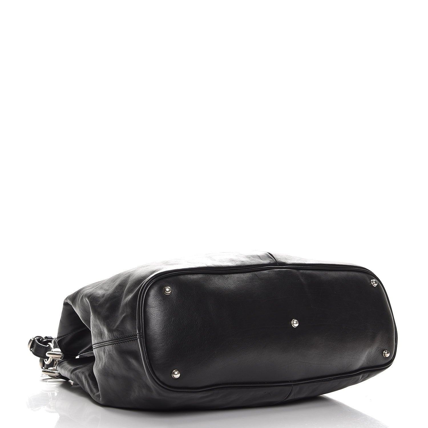 Gucci Soft Calfskin Icon Hobo Black 4 of 9