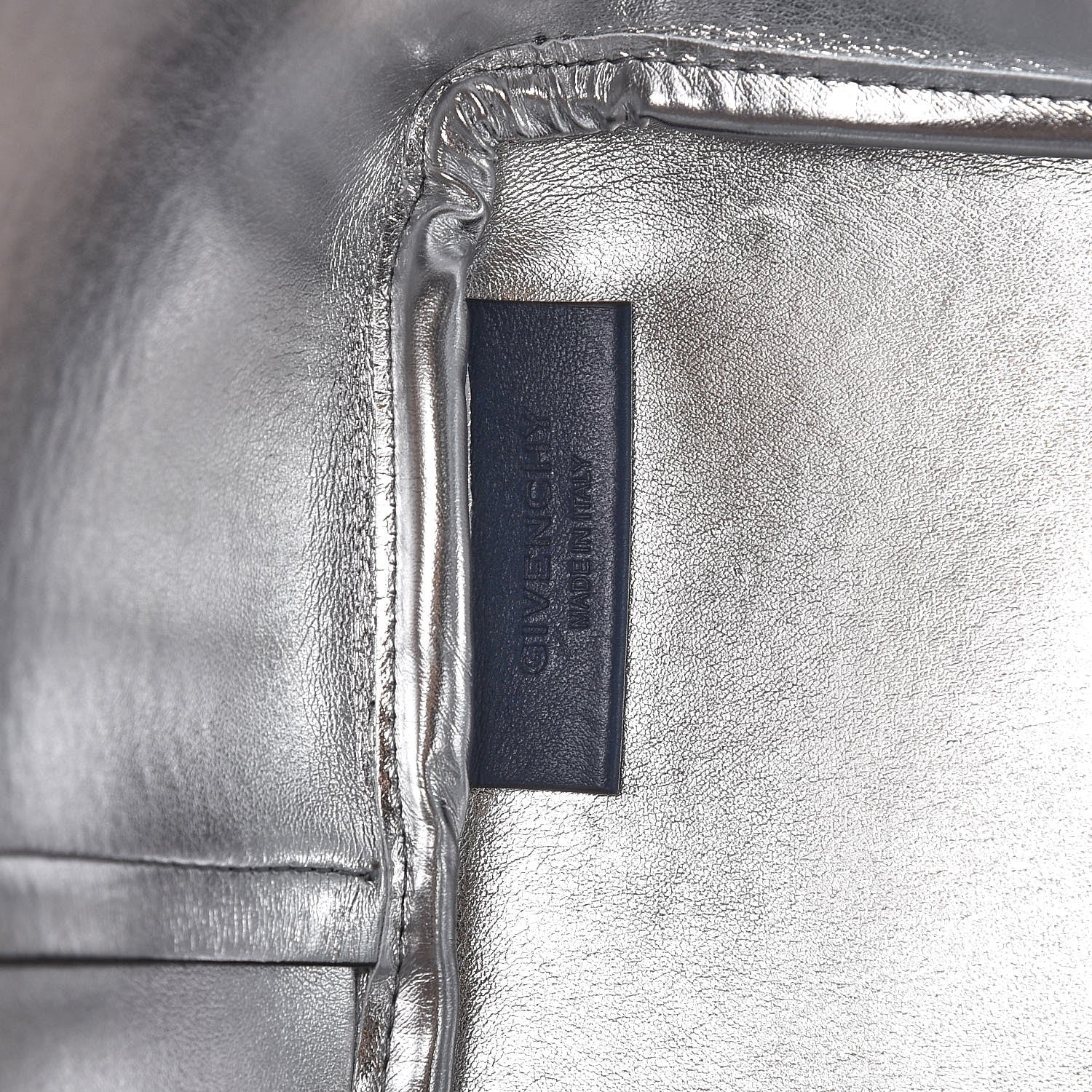 Givenchy Calfskin Large Antigona Tote Night Blue Silver 6 of 7