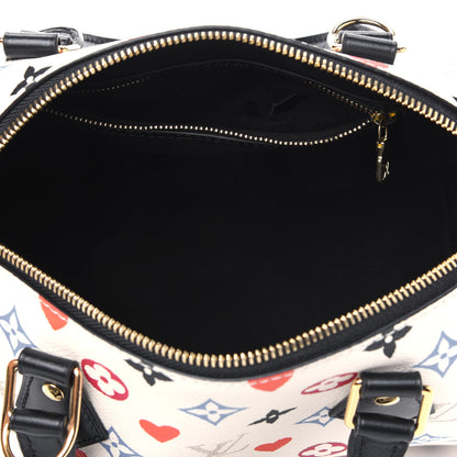 Louis Vuitton Game On Speedy Bandouliere 25 White 4 of 4