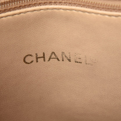 Chanel Calfskin CC Shoulder Bag Beige 6 of 7