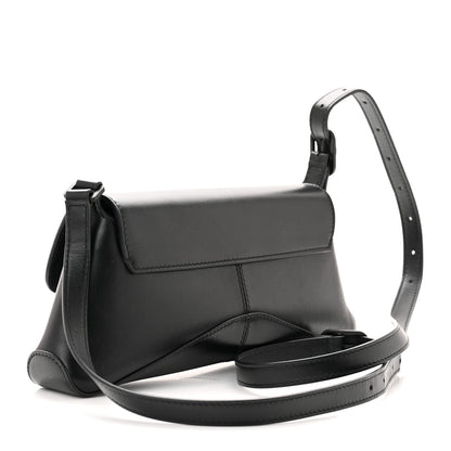 Balenciaga Box Calfskin Monochrome Small XX Flap Stretch Bag Black 3 of 9