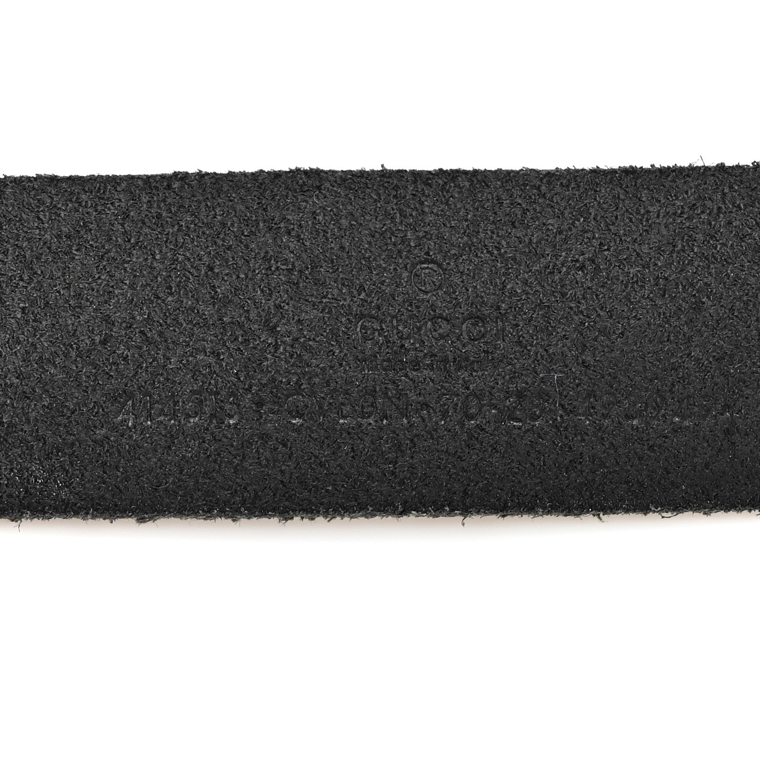 Gucci Faded Calfskin Double G 30mm Belt 70 28 Black 3 of 5
