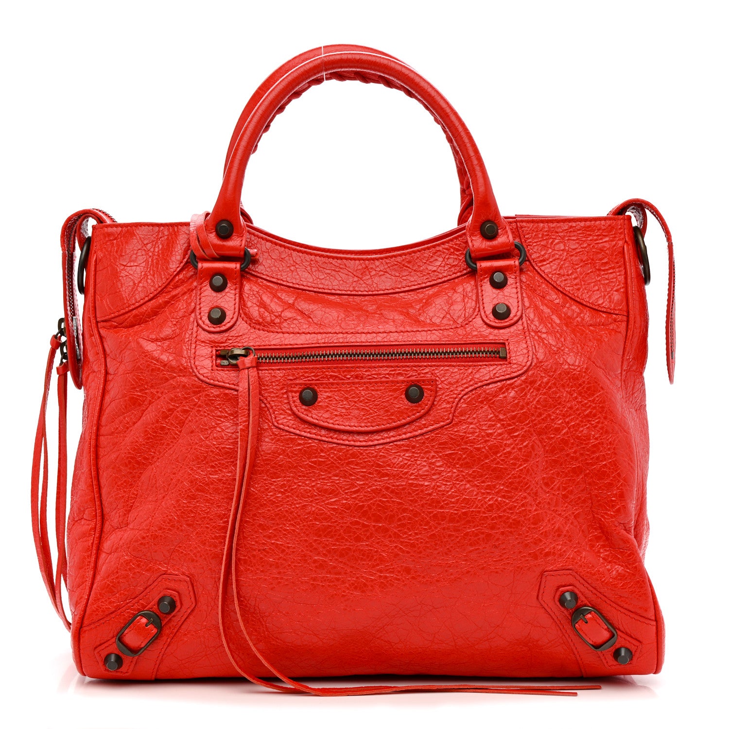 Balenciaga Agneau Classic Hardware Velo Rouge Coquelicot Rouge Braise 1 of 11
