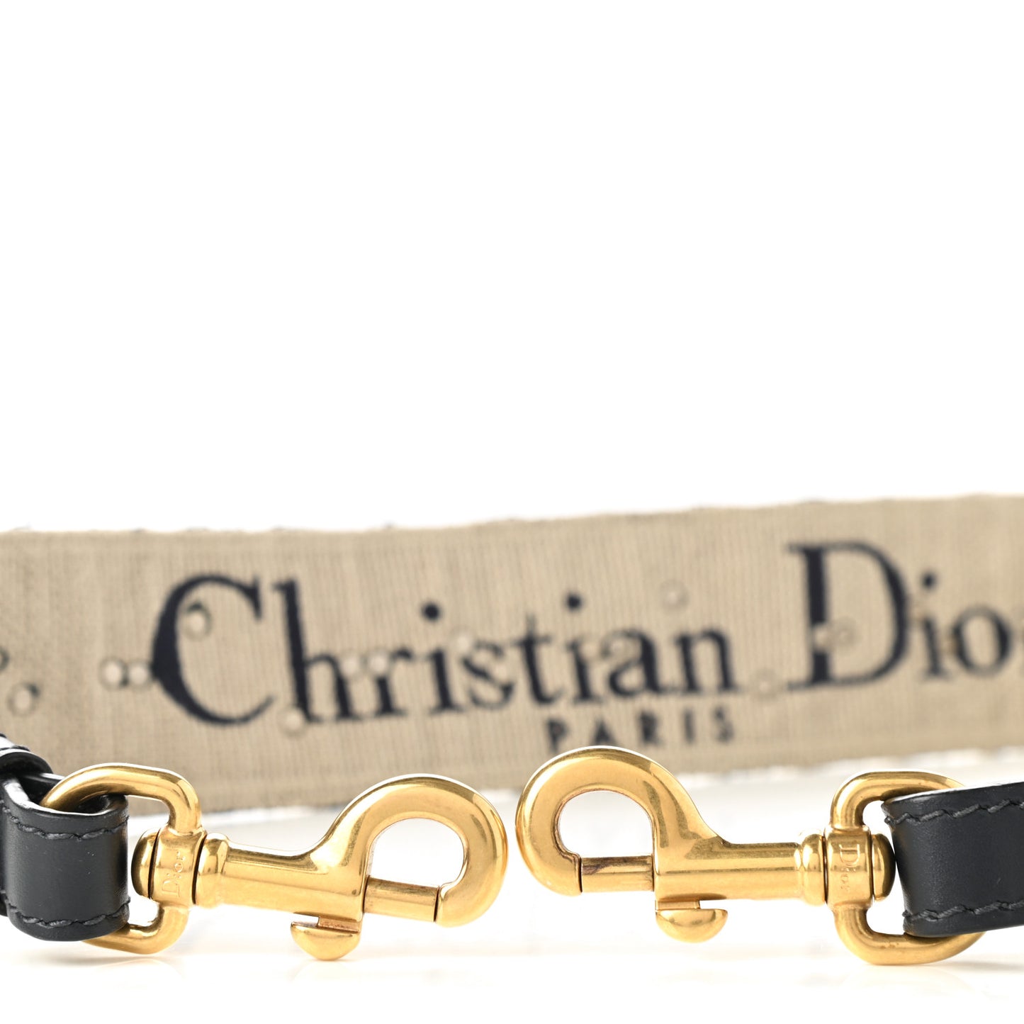 Oblique Studded Shoulder Strap Blue