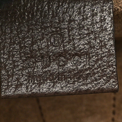 Gucci GG Supreme Monogram Calfskin Web Medium Jackie 1961 Shoulder Bag Beige Brown Sugar 7 of 11