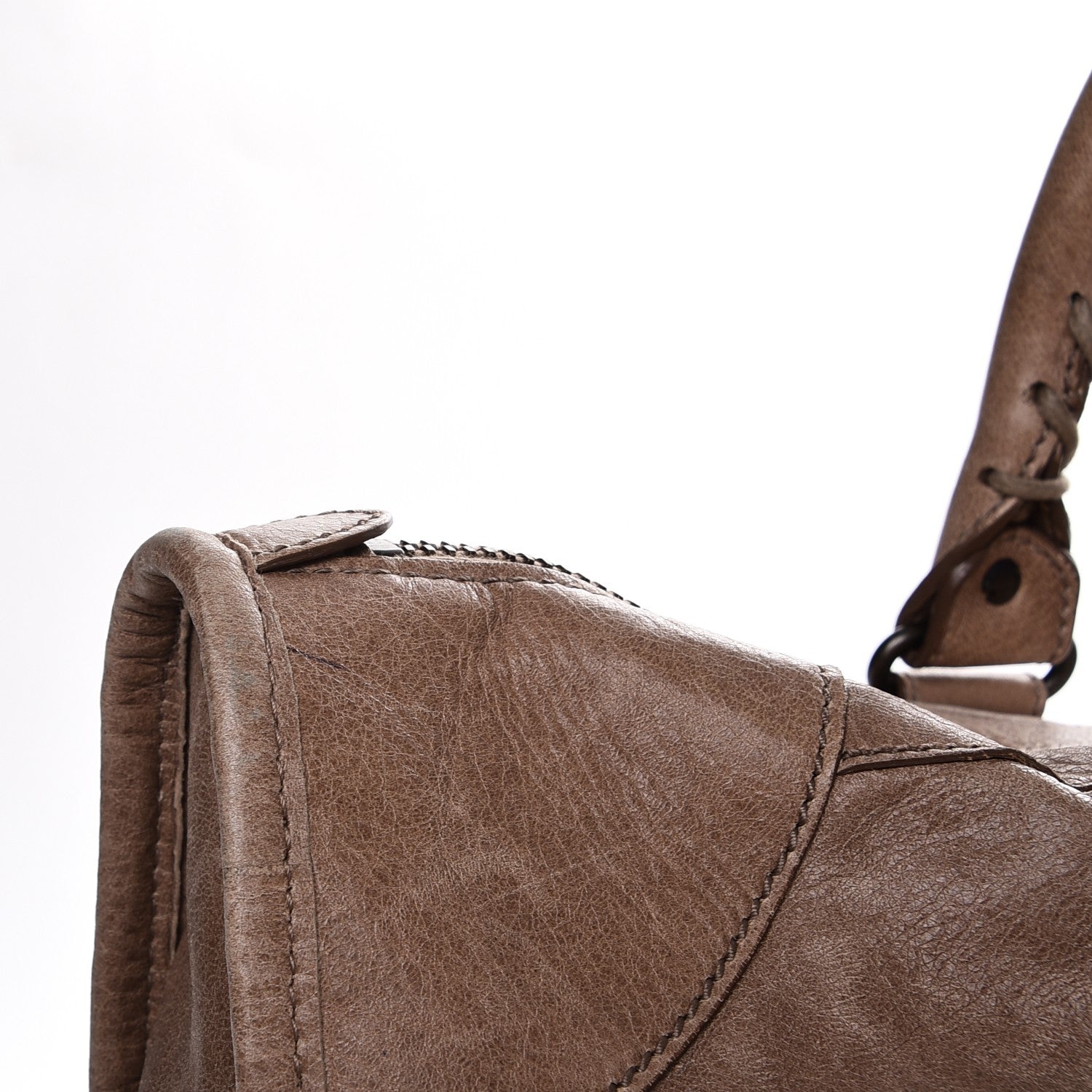 Balenciaga Agneau Classic Hardware Weekender Seigle 10 of 19