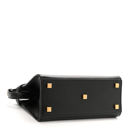 Saint Laurent Smooth Calfskin Manhattan Nano Shopper Tote Black 4 of 10