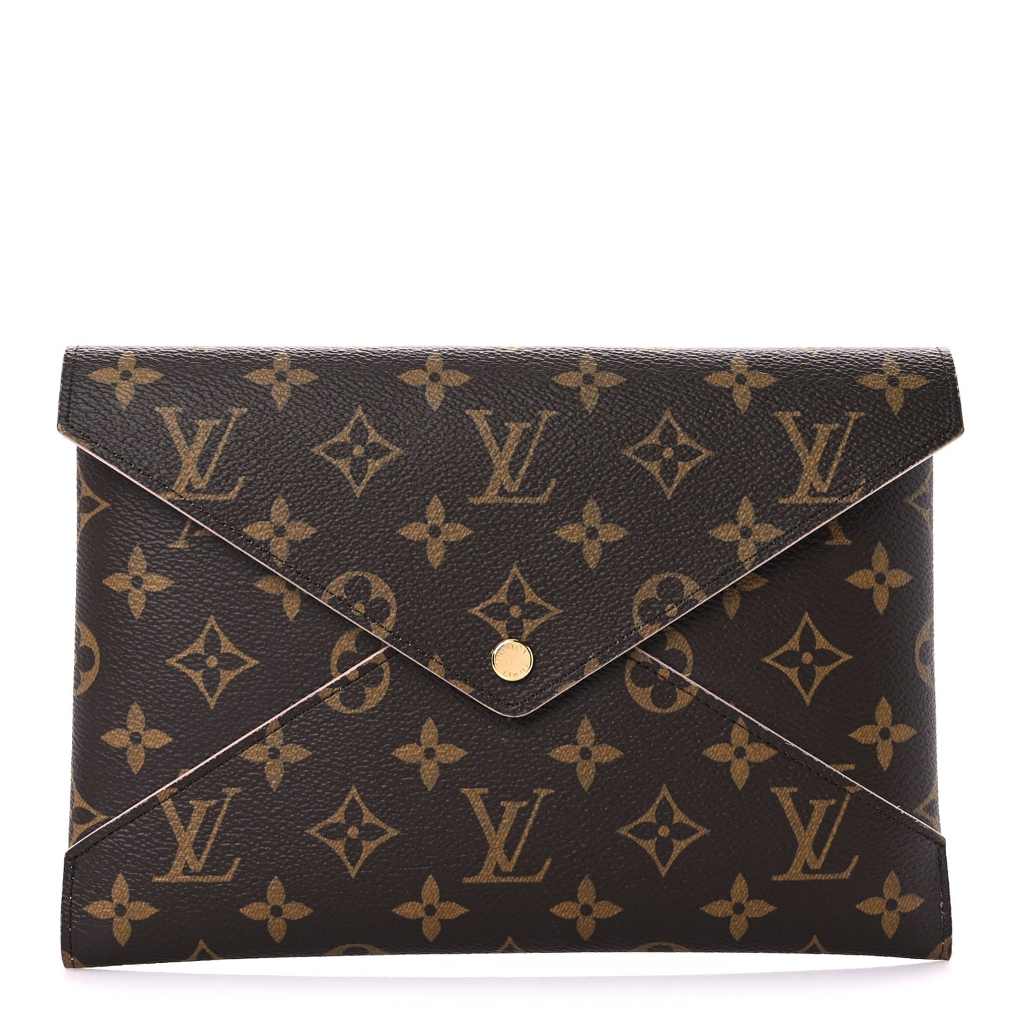 Monogram Large Kirigami Pochette Insert Rose Ballerine