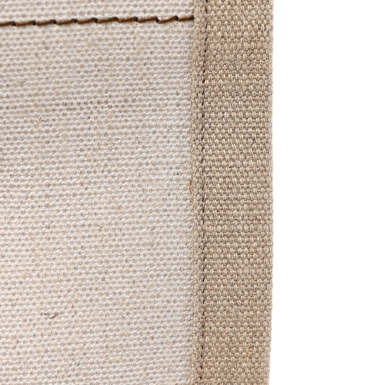 Saint Laurent Linen Calfskin Rive Gauche Tote Optic White 10 of 11