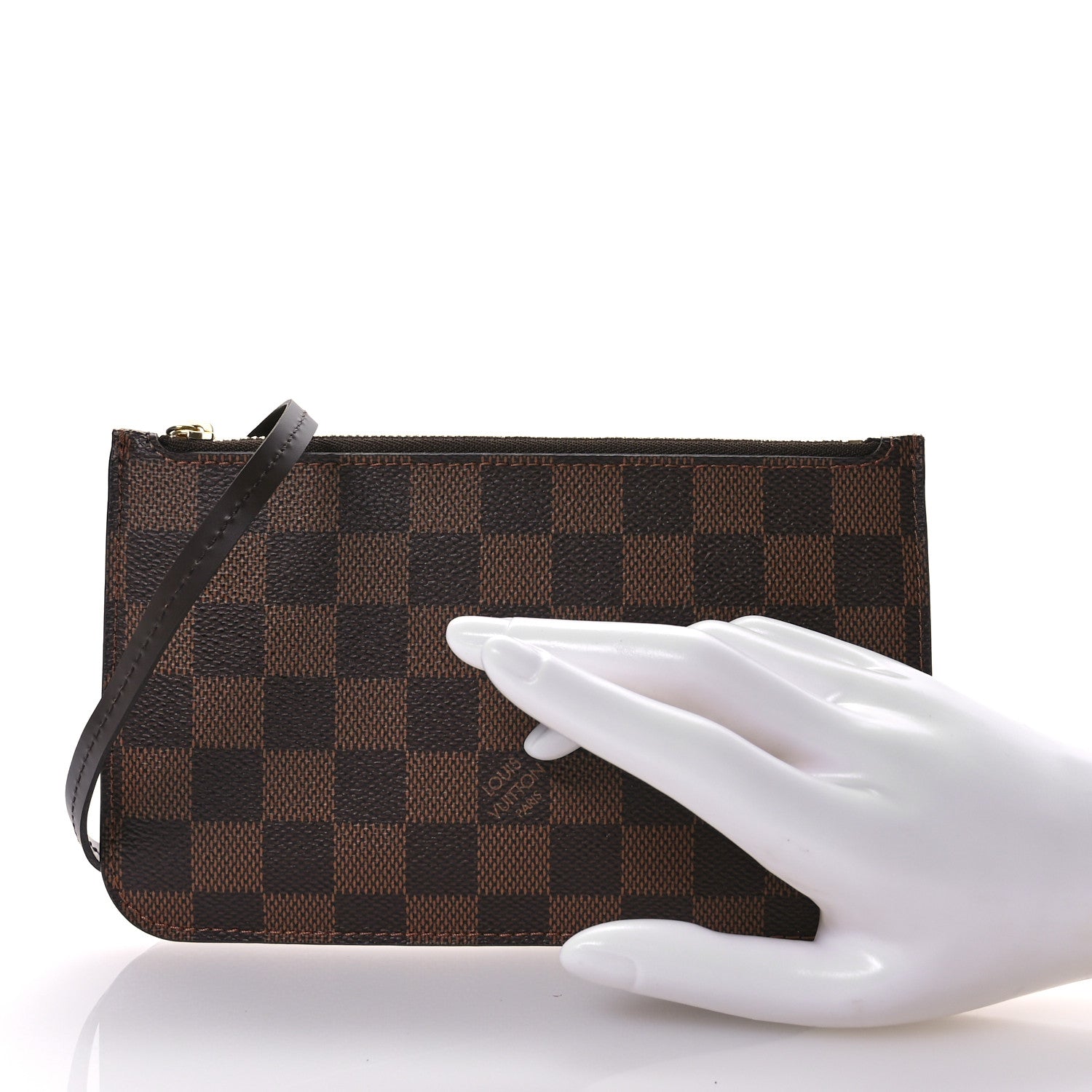 Louis Vuitton Damier Ebene Neverfull PM Pochette 2 of 7
