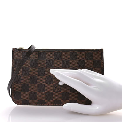 Louis Vuitton Damier Ebene Neverfull PM Pochette 2 of 7