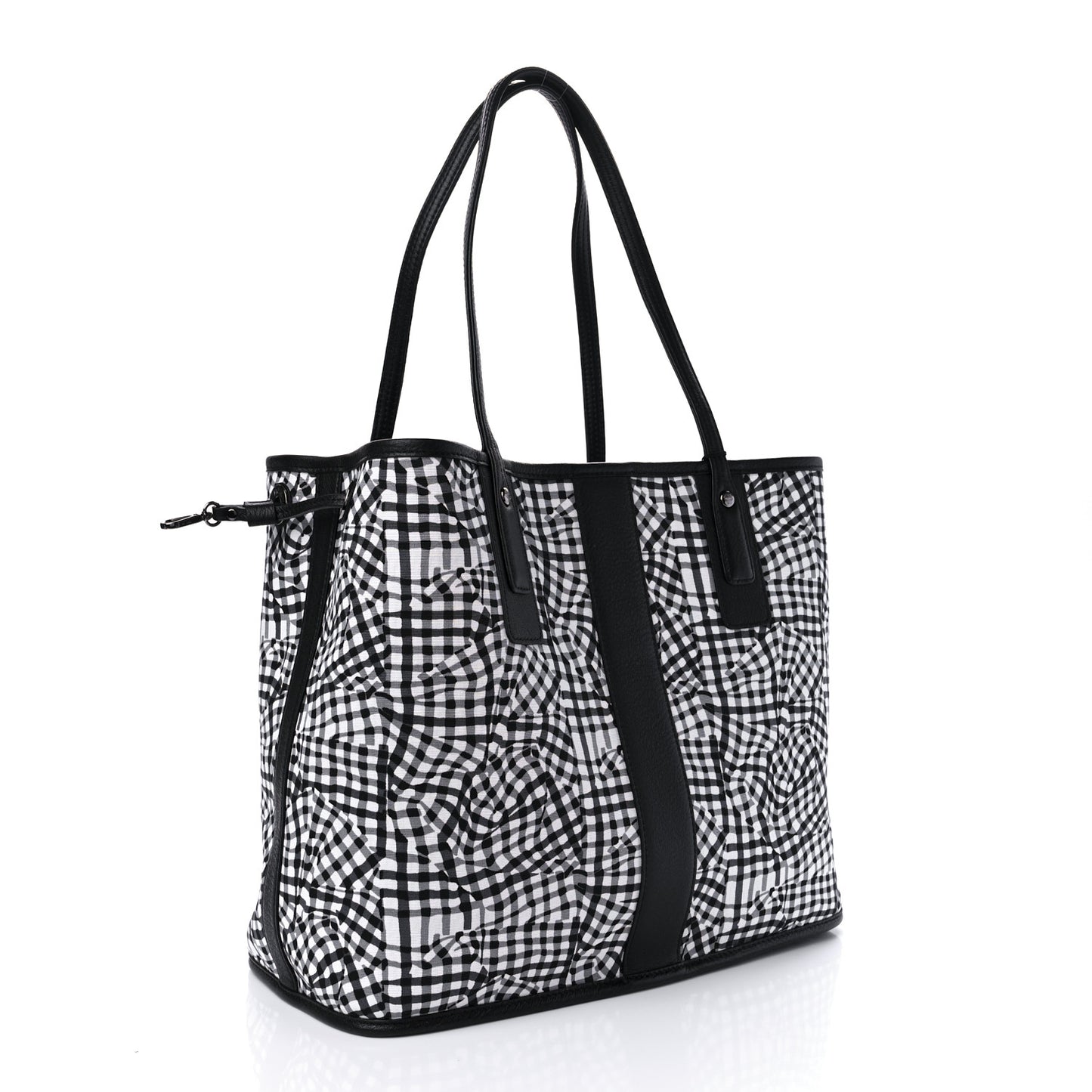 Visetos Medium Reversible Shopper Tote Black