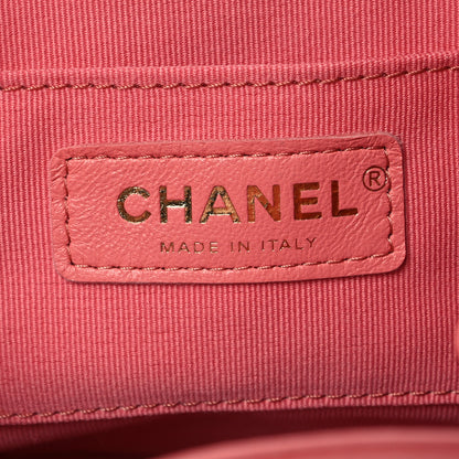 Chanel Lambskin Quilted Small Duma Drawstring Backpack Pink 6 of 11