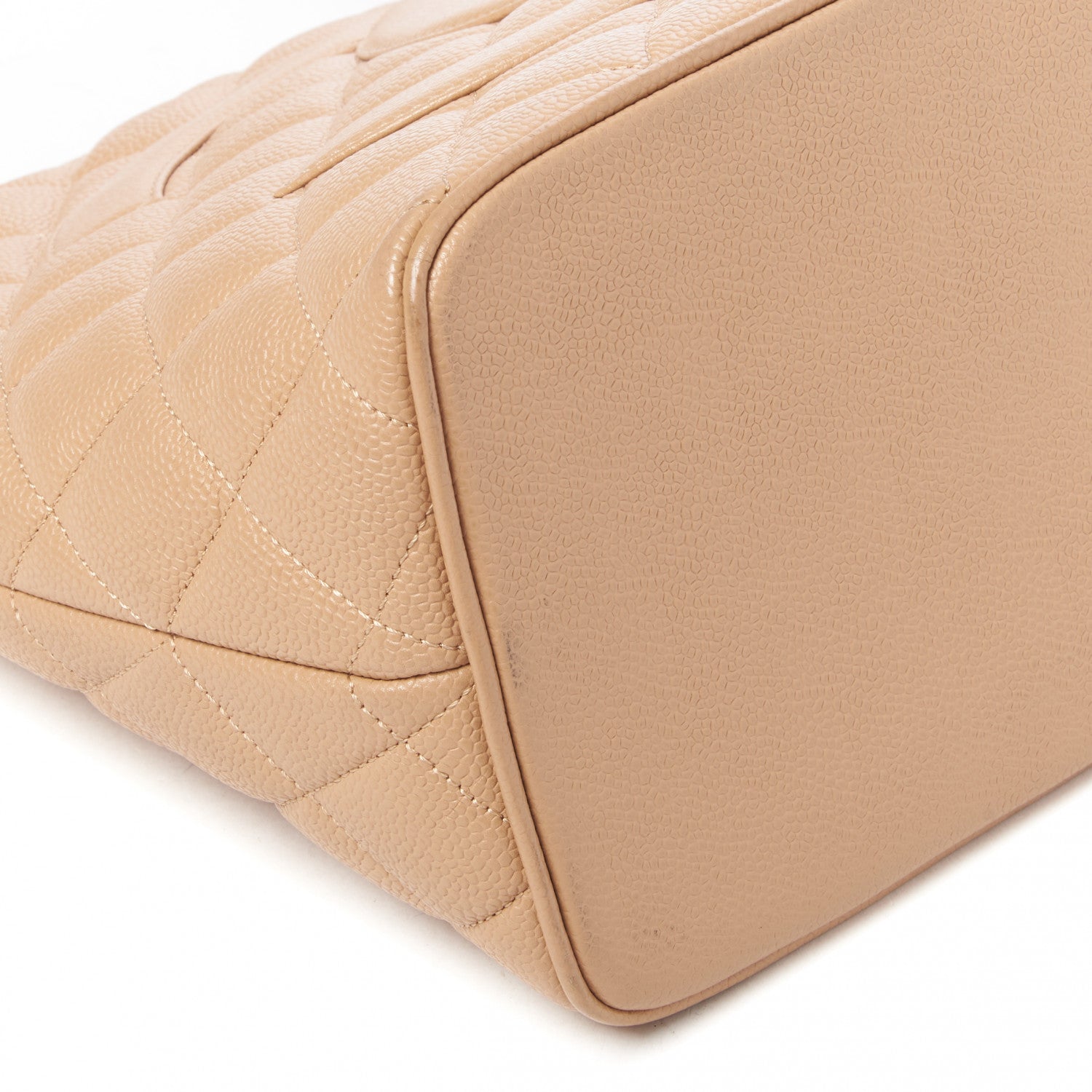 Chanel Caviar Quilted Medallion Tote Beige 5 of 9