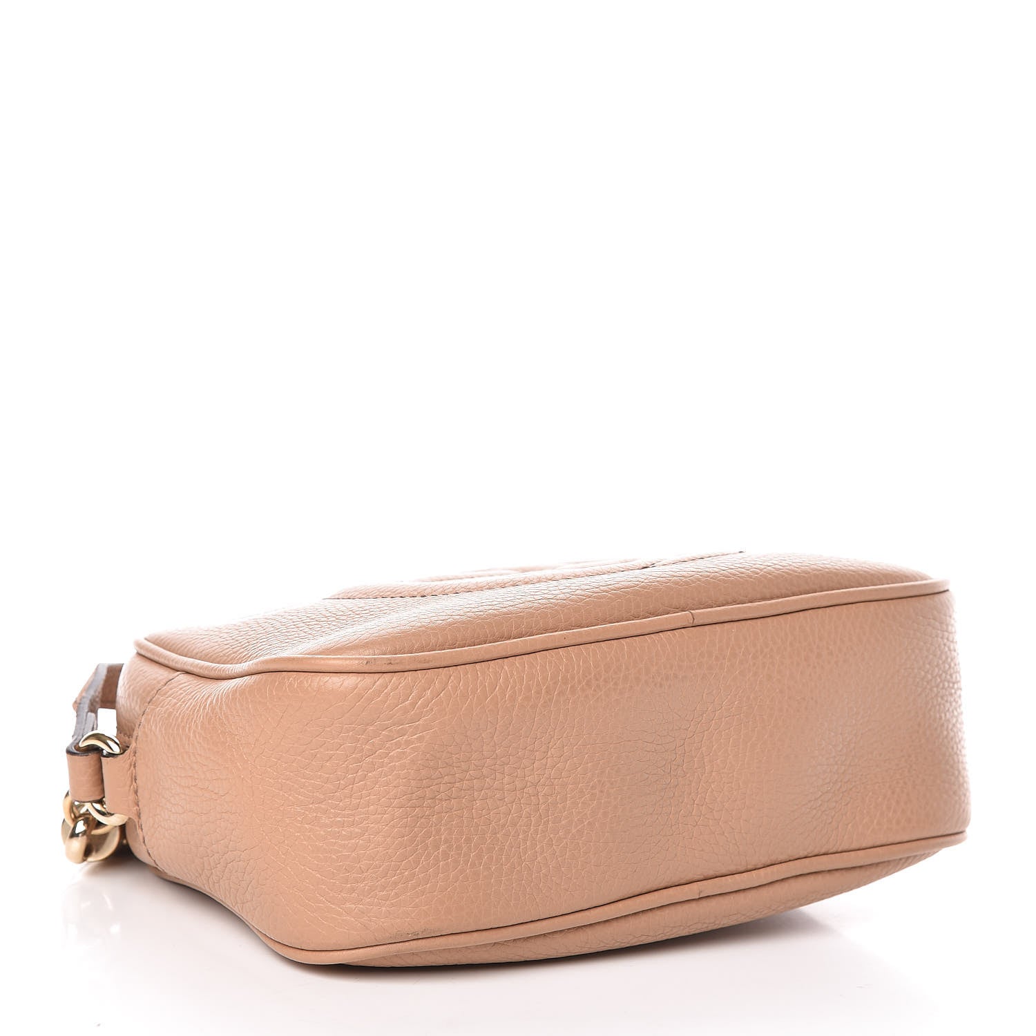 Gucci Pebbled Calfskin Small Soho Disco Bag Camelia 4 of 9