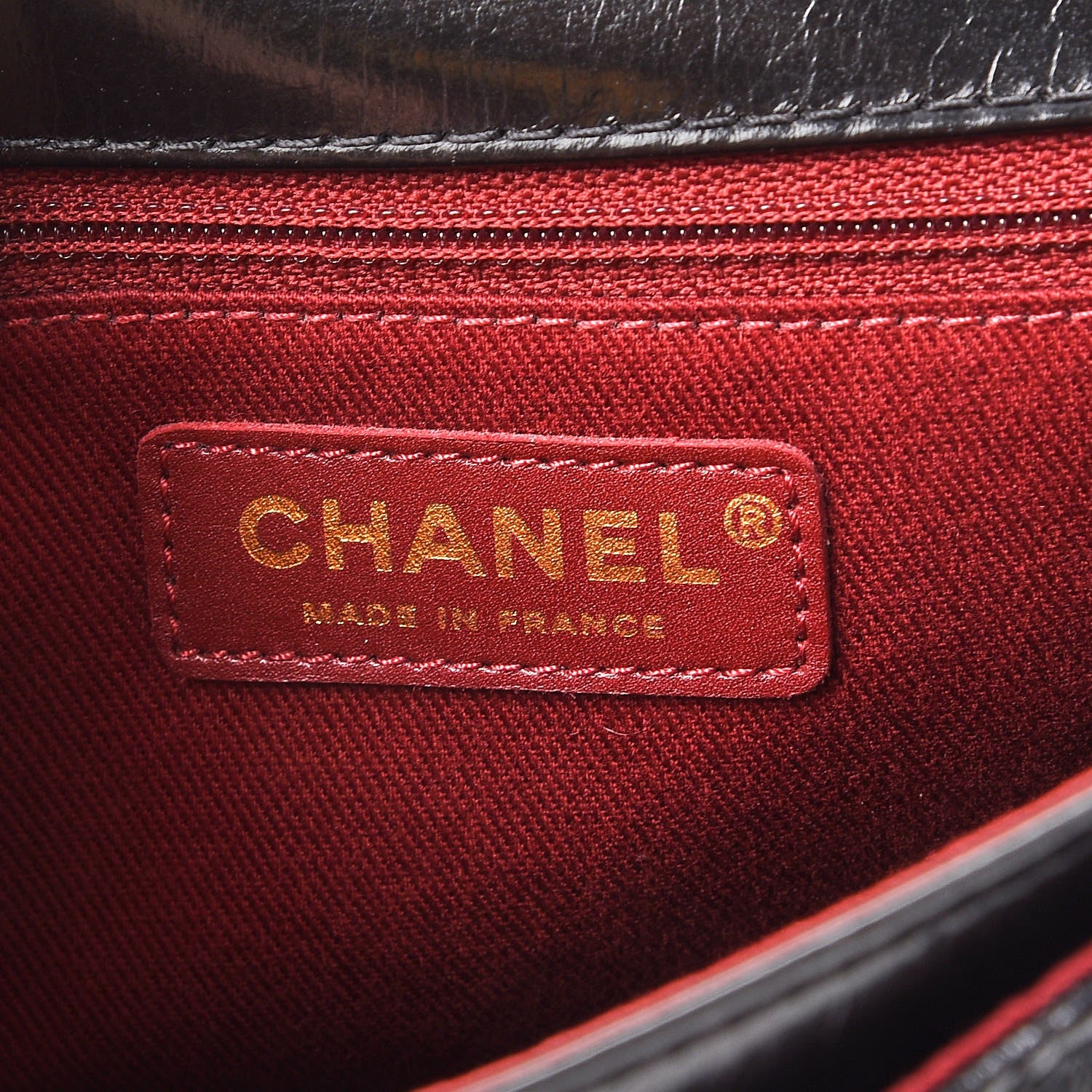 Chanel Glazed Calfskin Quilted Medium Bubble CC Flap Black 7 of 10
