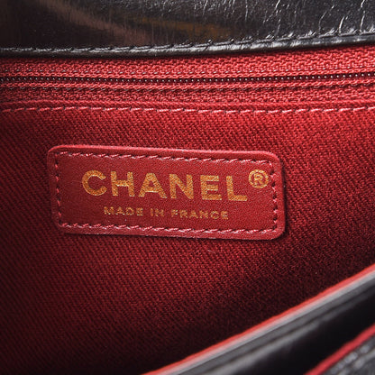 Chanel Glazed Calfskin Quilted Medium Bubble CC Flap Black 7 of 10