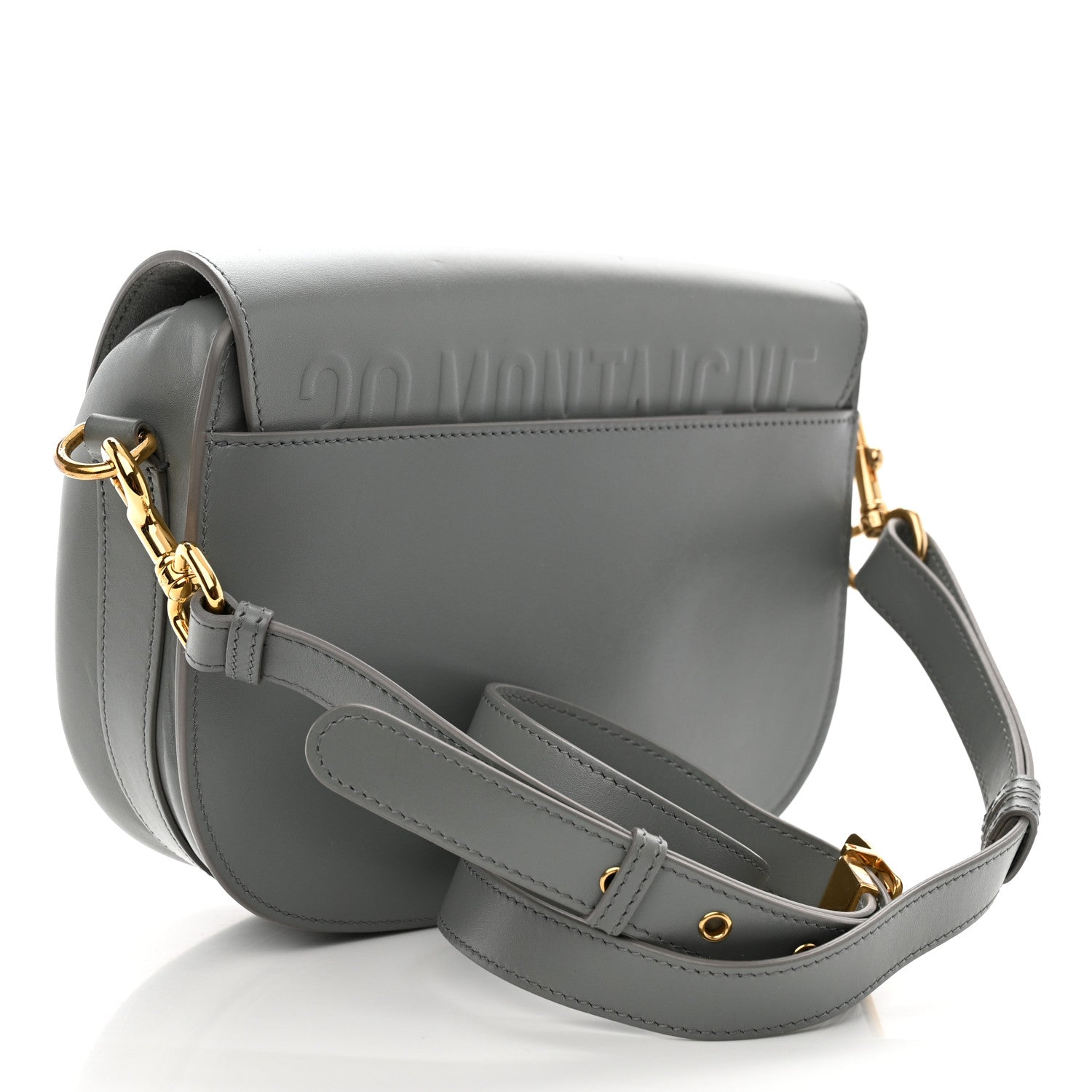 Christian Dior Box Calfskin Medium Bobby Flap Gray 3 of 12