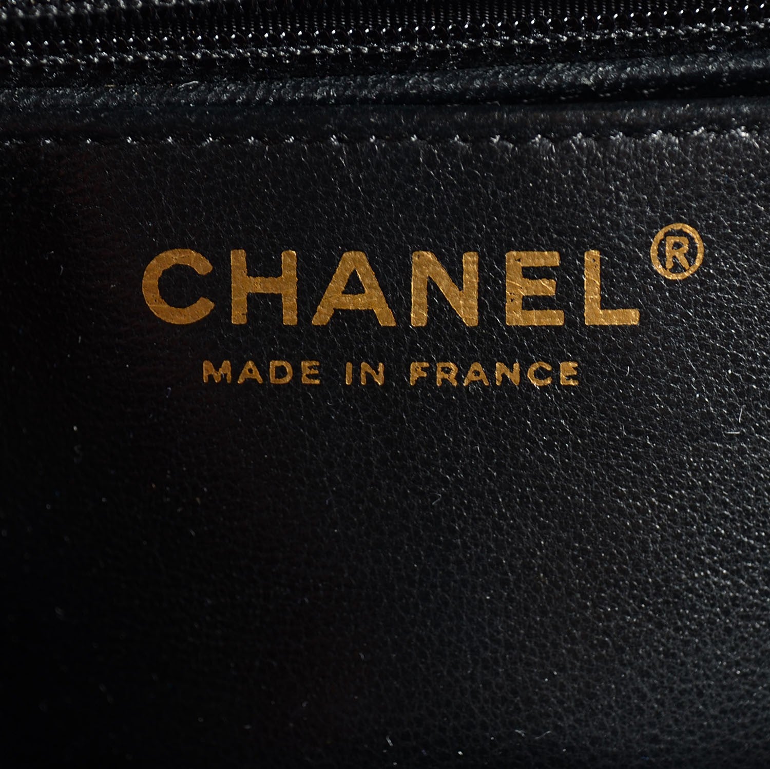 Chanel Lambskin Quilted Mini Square Flap Black 7 of 9