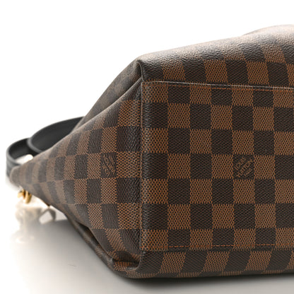 Louis Vuitton Damier Ebene Odeon Tote MM Black 7 of 8