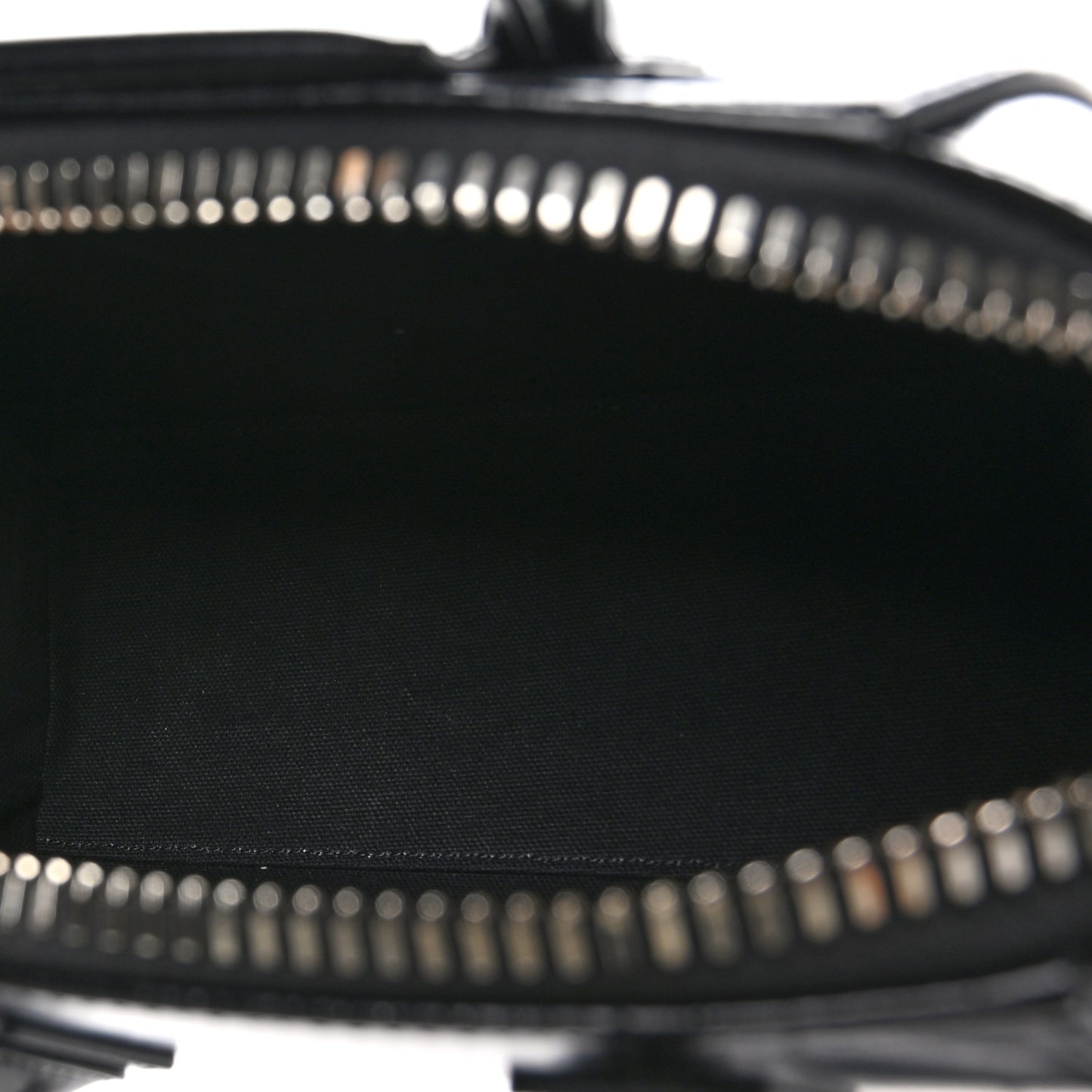 Shiny Lord Calfskin Mini Antigona Black