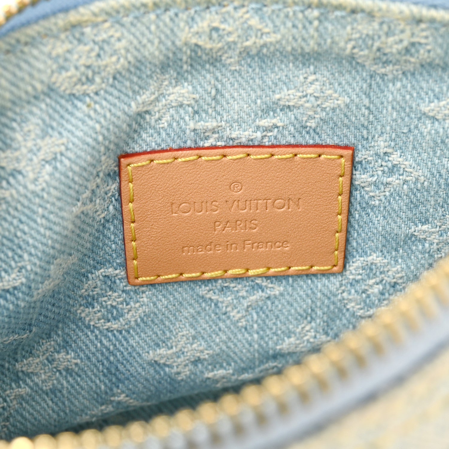 Louis Vuitton Monogram Denim Nano Speedy Sky Blue 5 of 12