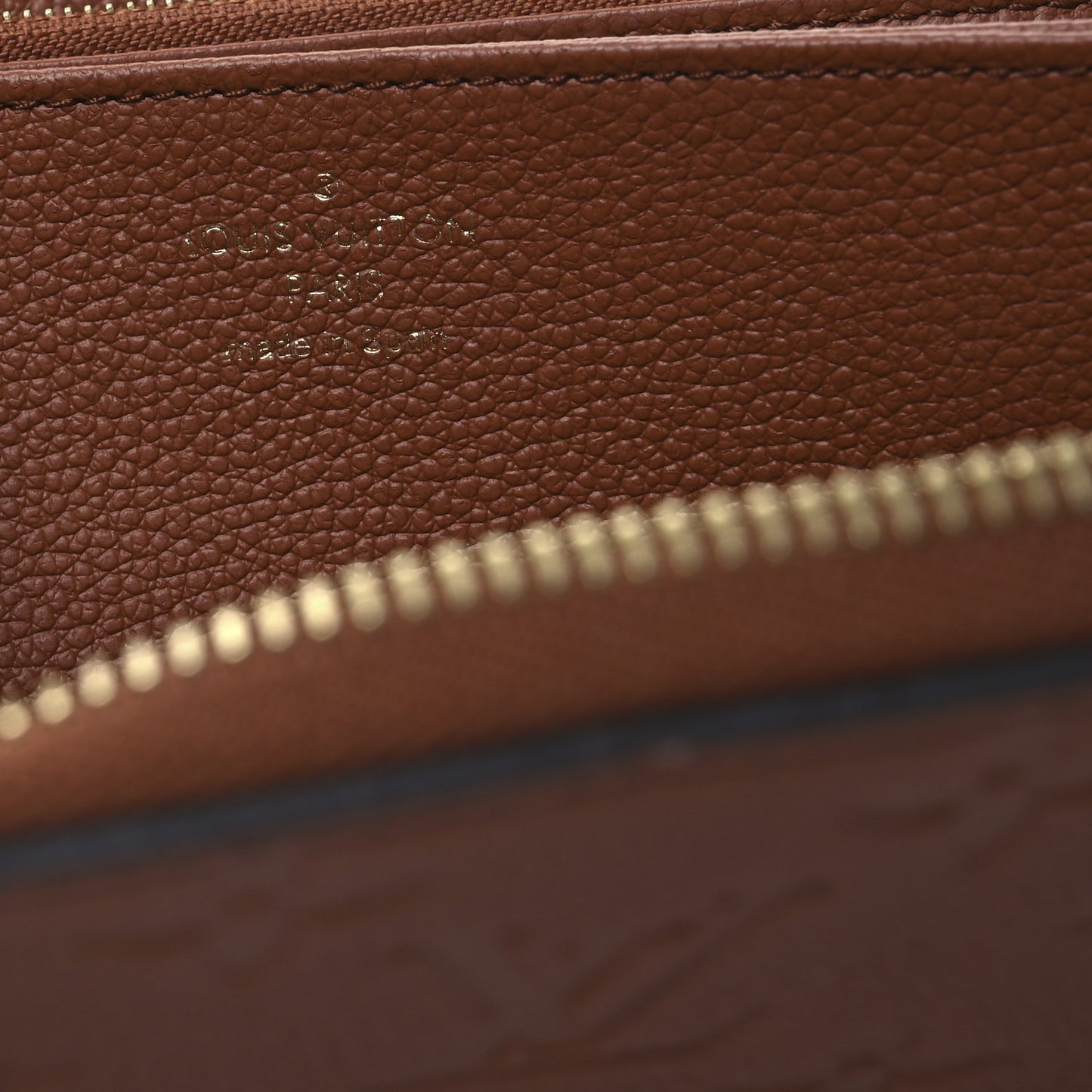 Empreinte Zippy Wallet Cognac