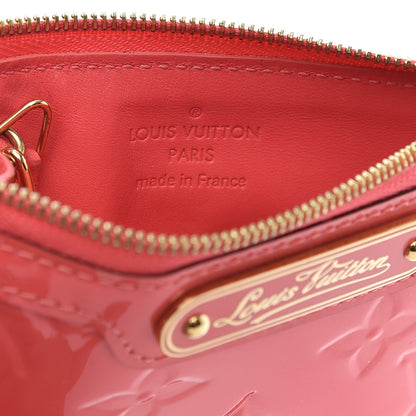 Louis Vuitton Vernis Key Pouch Rose Litchi 6 of 8