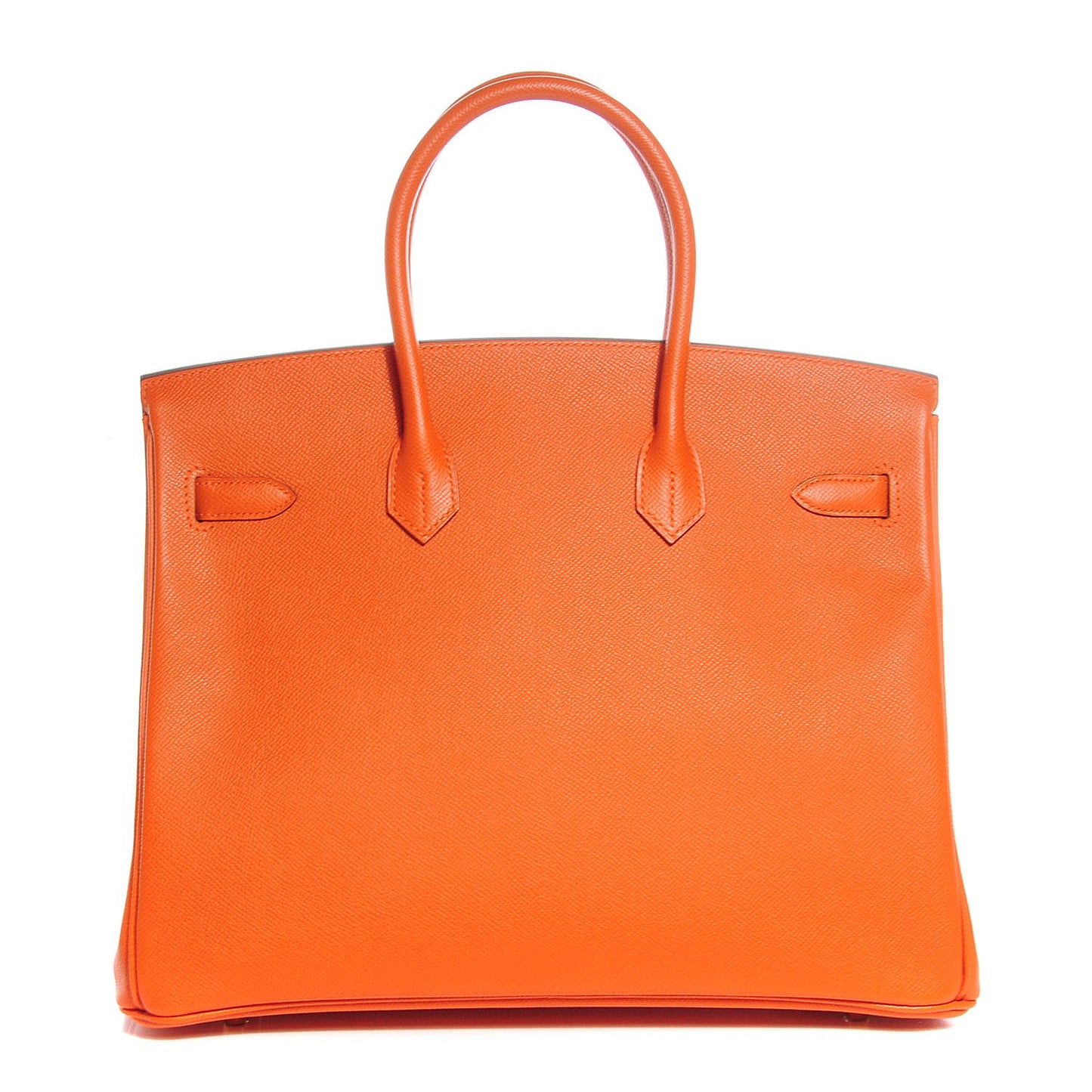 Epsom Birkin 35 Orange
