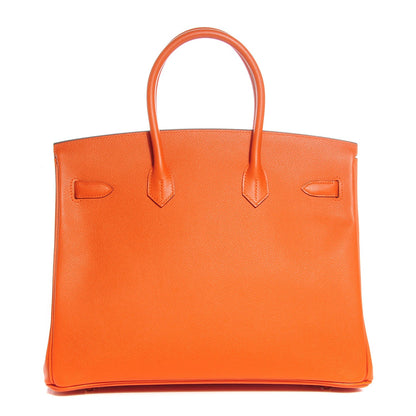 Hermes Epsom Birkin 35 Orange 4 of 28