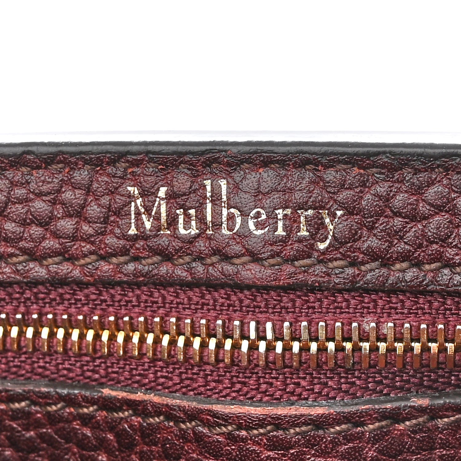 Mulberry Classic Grain Small New Bayswater Oxblood 6 of 12