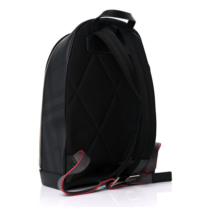 Burberry London Check Logo Rocco Backpack Charcoal 2 of 9