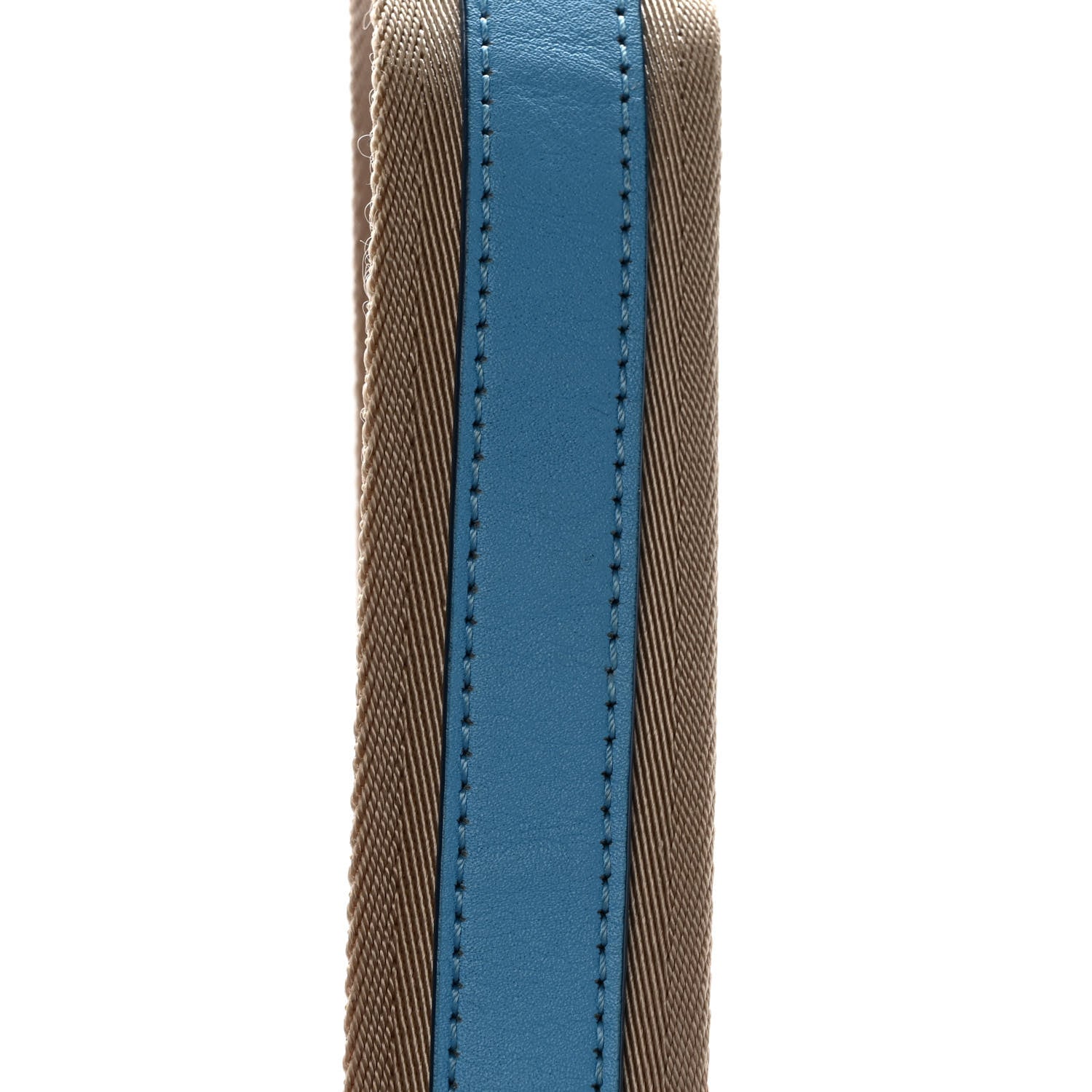 MCM Grained Calfskin Mini Milla Tote Tile Blue 11 of 12