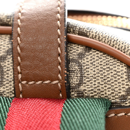 Gucci GG Supreme Monogram Web Blind For Love Embroidered Small Day Backpack 16 of 17