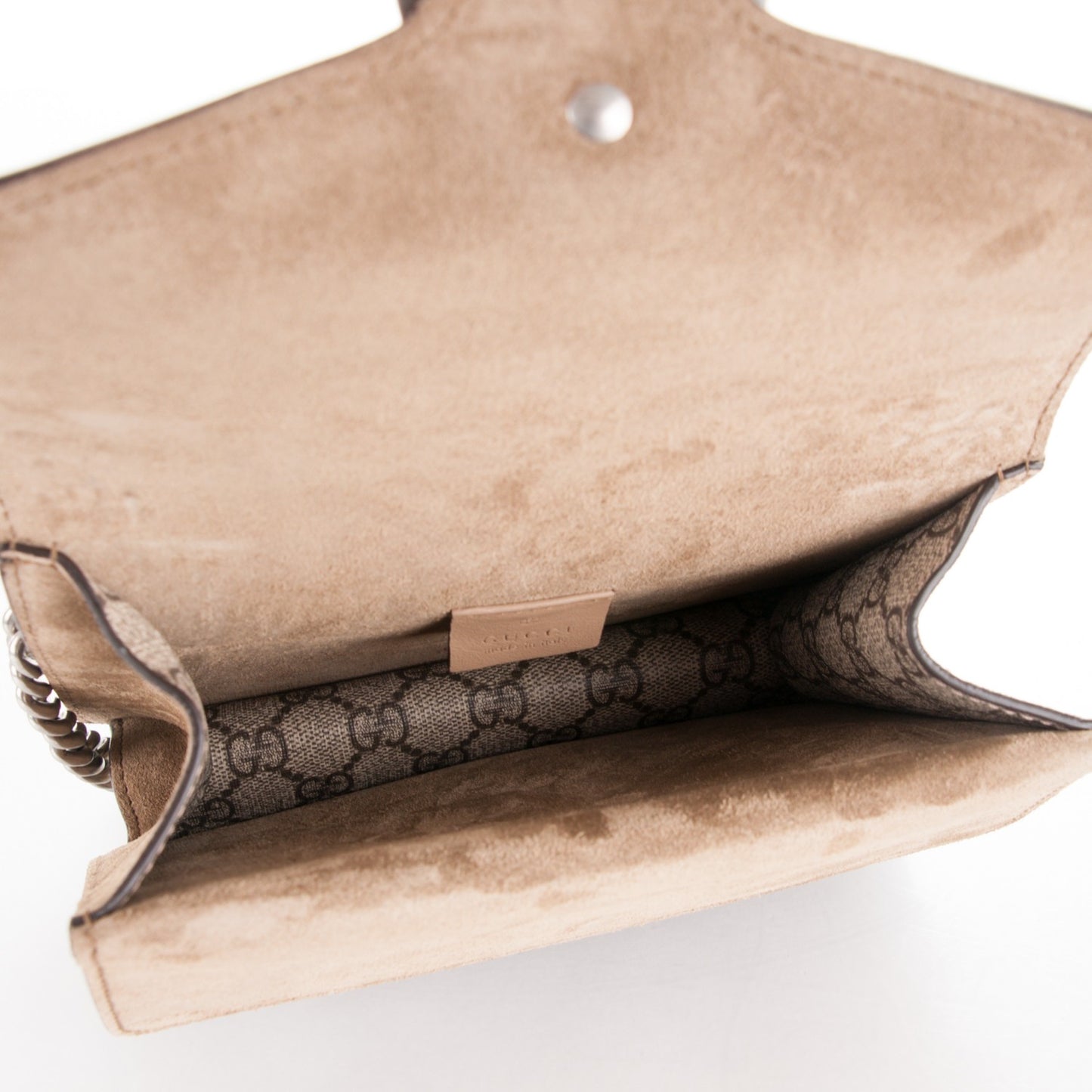 GG Supreme Monogram Mini Dionysus Shoulder Bag Taupe