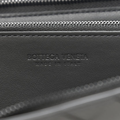 Bottega Veneta Nappa Intrecciato Zip Around Wallet Grey 6 of 7