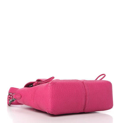 3.1 Phillip Lim Textured Calfskin Mini Pashli Satchel Fuschia 4 of 10