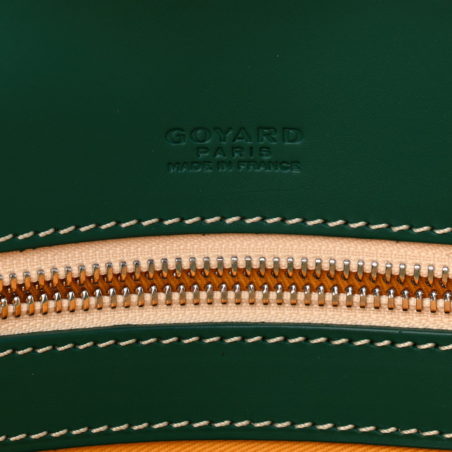 Goyardine Ambassade MM Briefcase Green
