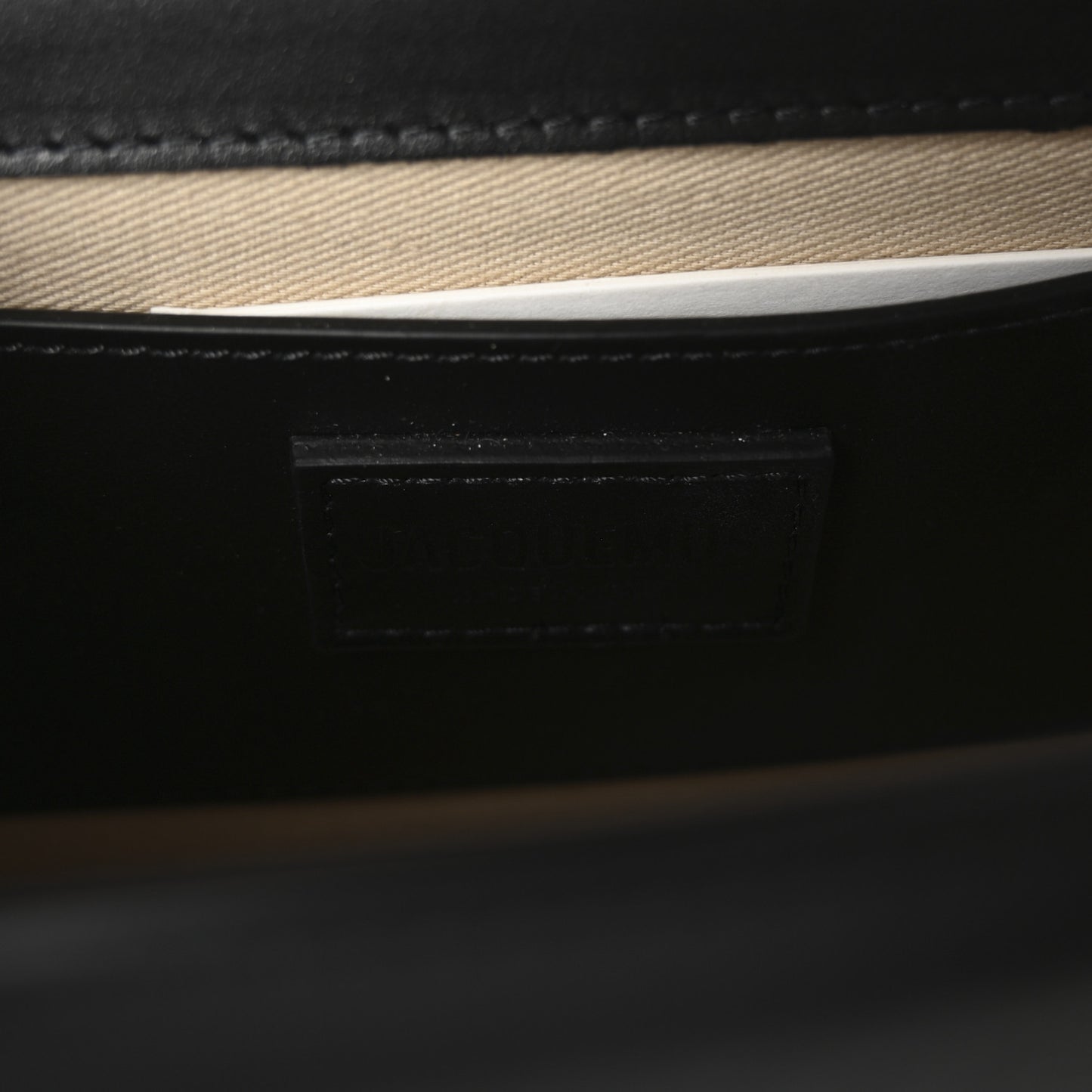 Smooth Calfskin Le Grand Bambino Black