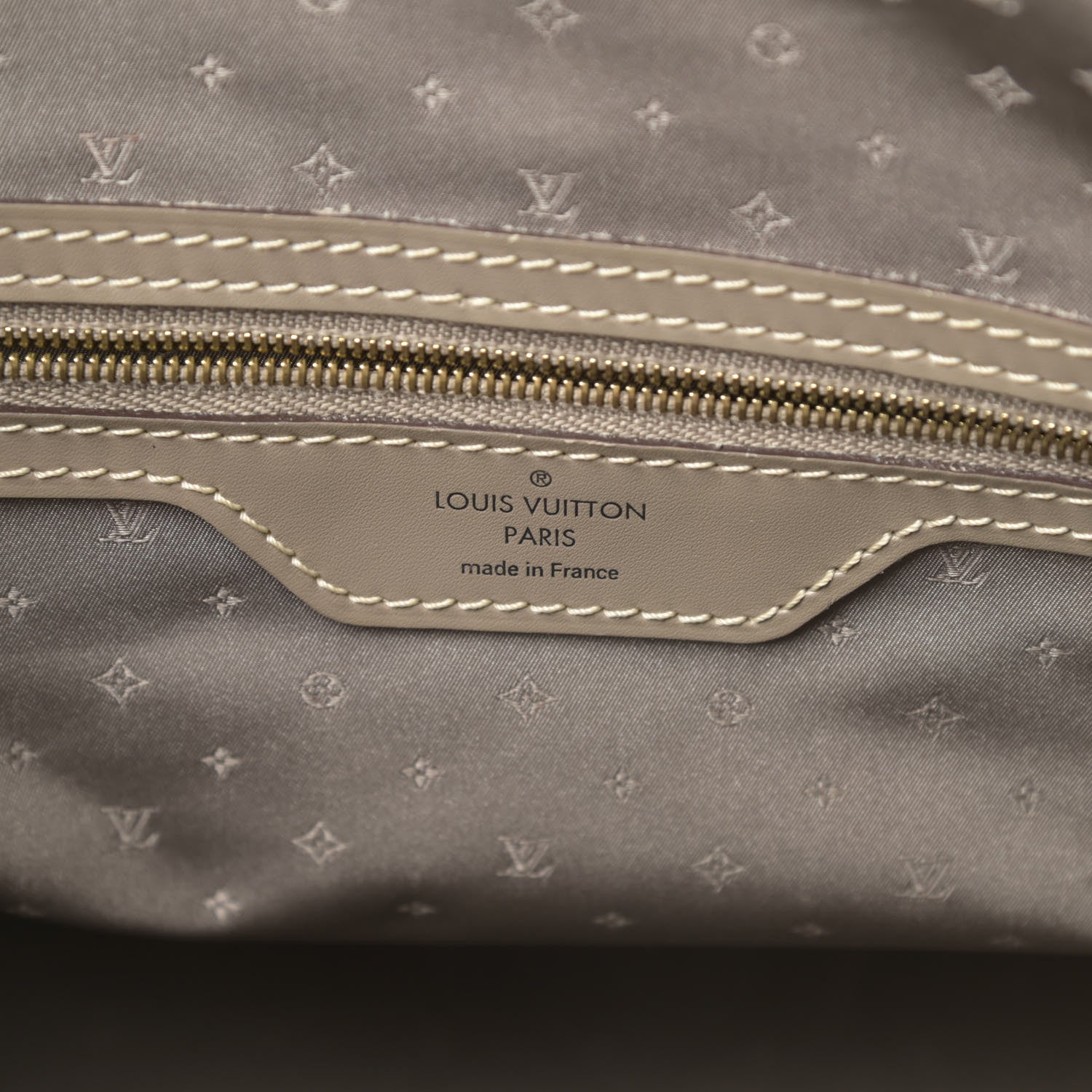 Louis Vuitton Suhali Lockit MM Greige 6 of 15