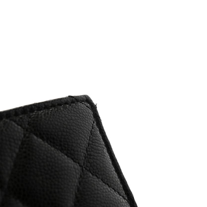 Chanel Caviar Quilted Passport Holder Black 9 of 10