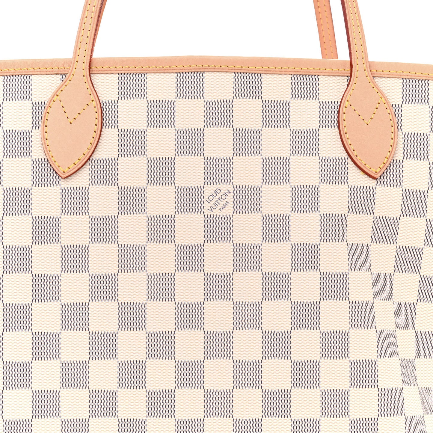 Damier Azur Neo Neverfull MM Rose Ballerine