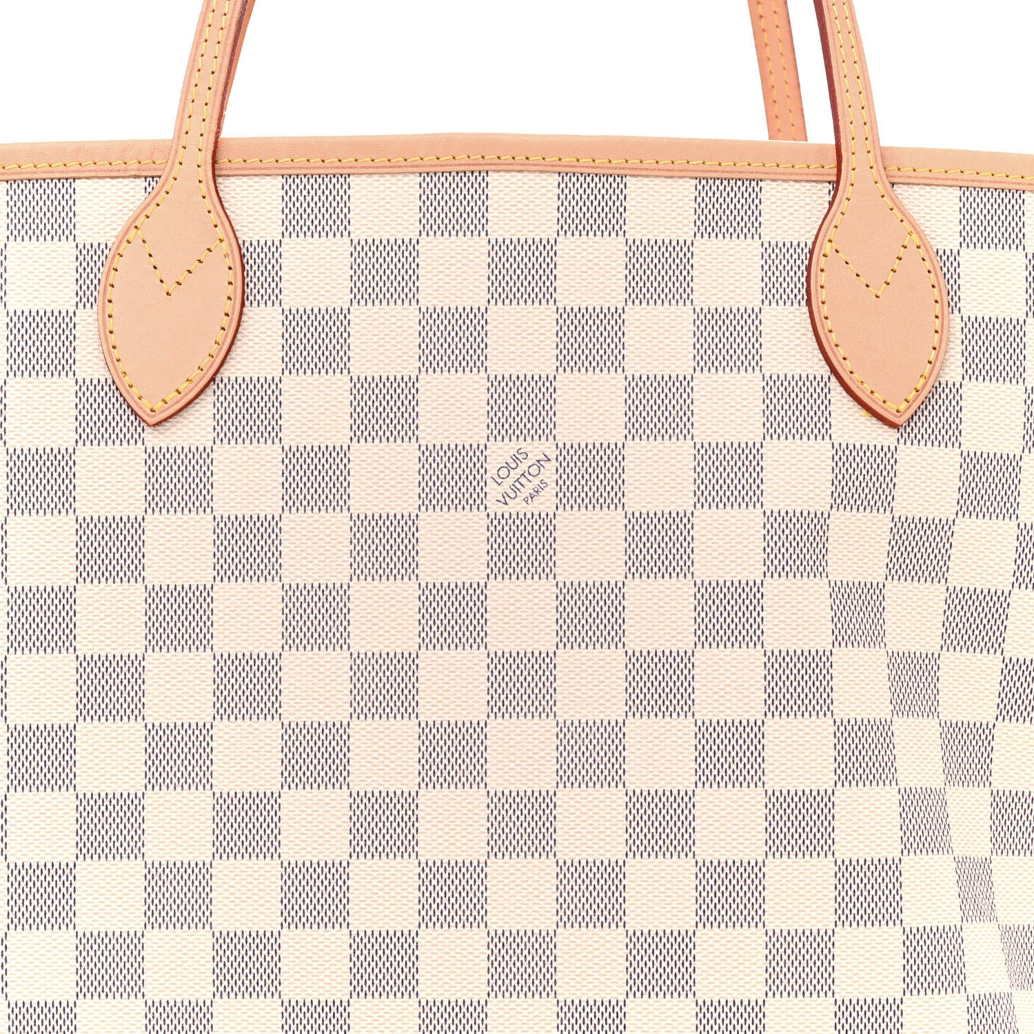 Louis Vuitton Damier Azur Neo Neverfull MM Rose Ballerine 8 of 10