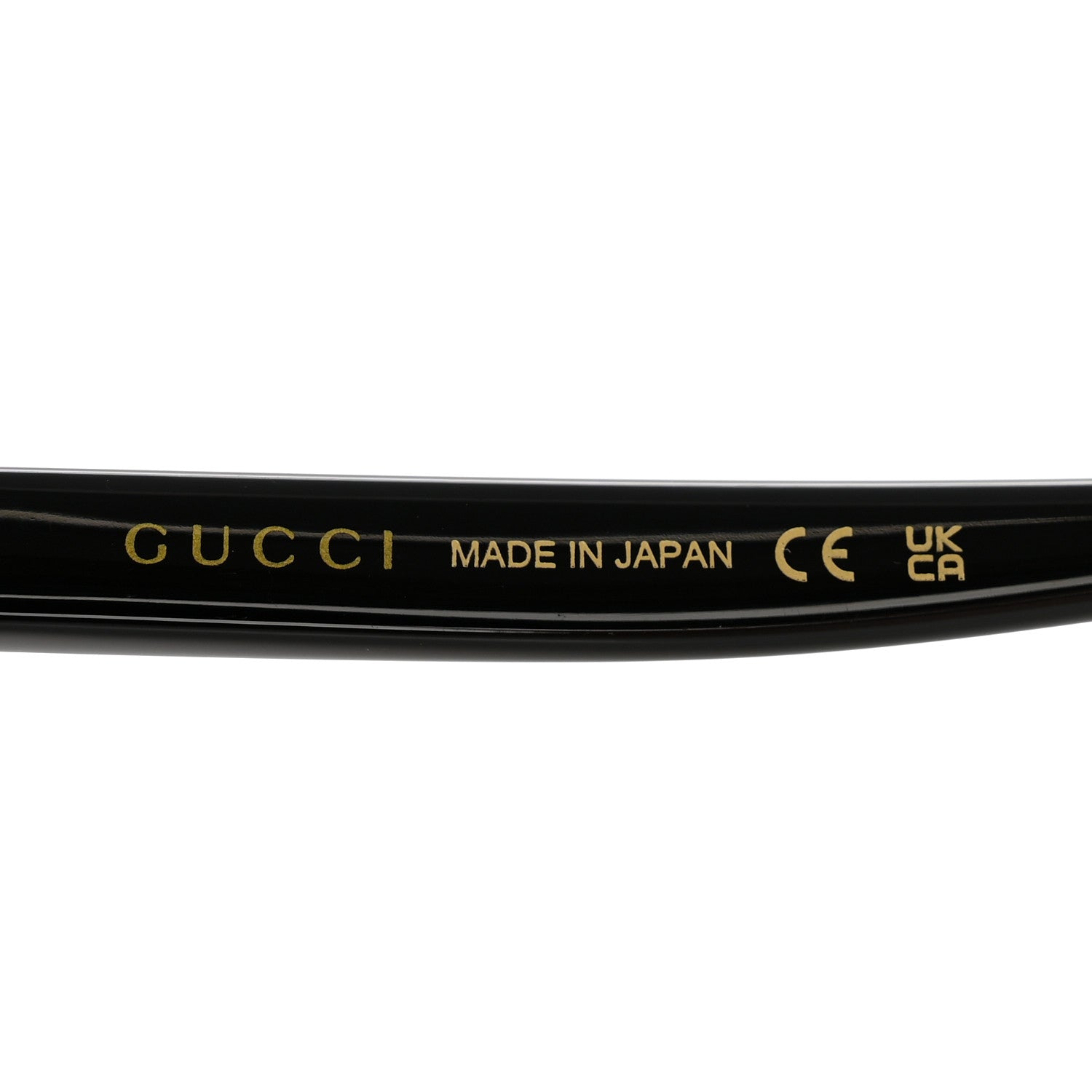 Gucci Acetate Round Sunglasses GG1067S White Black 5 of 8