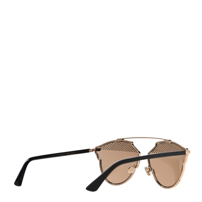 Christian Dior So Real Rise Sunglasses Gold Black 3 of 9