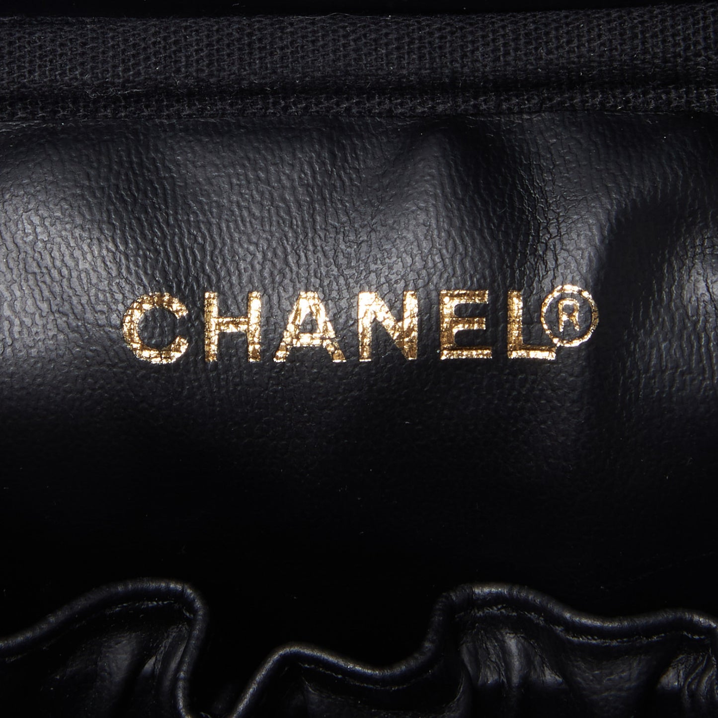 Caviar Cosmetic Vanity Bag Black